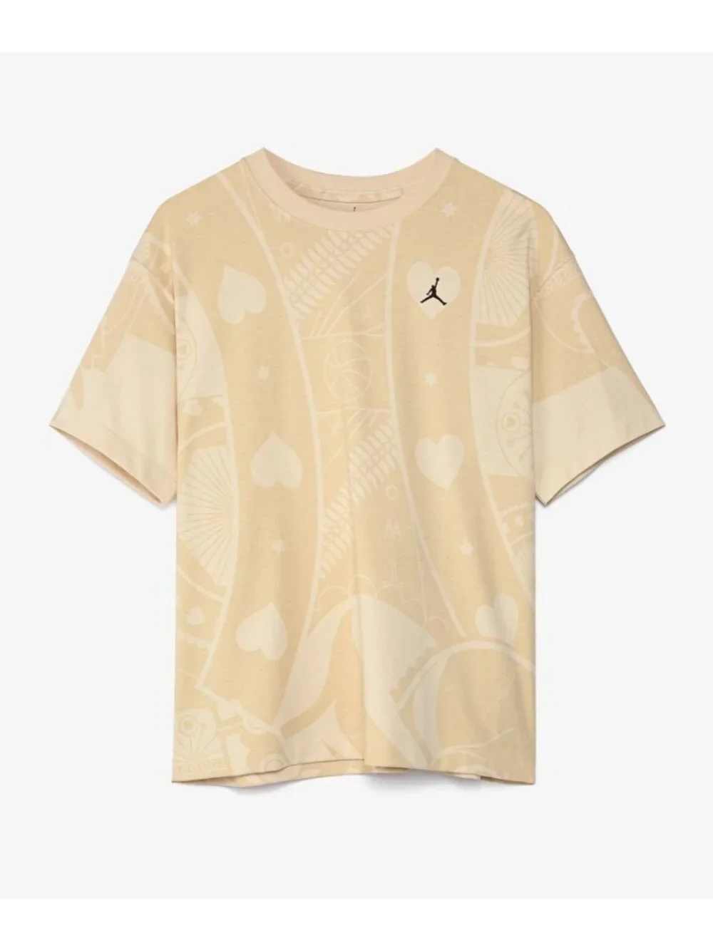Nike Women's Jordan Flight Graphic T-Shirt Yellow Size S NEW WITH TAGS!